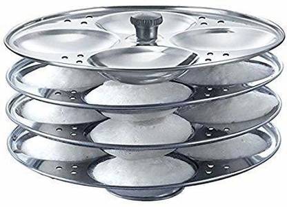 BBD Kitchen Shop IDLI STAND 4plate Induction & Standard Idli Maker (4 Plates , 16 Idlis ) Induction & Standard Idli Maker
