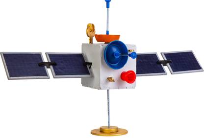 Square Drop Satellite Model - Space Science - Astronomy - Sky Science - Non Working Ready Model