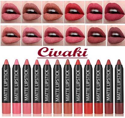 CIVAKI Pencil Matte Lipstick Set