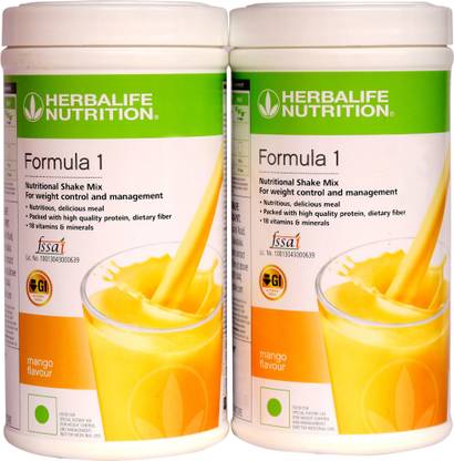 Herbalife Nutrition FORMULA 1 WEIGHT LOSS MANGO FLAVOUR COMBO (500GM*2) Protein Bars