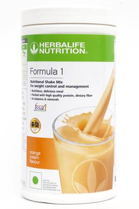 Herbalife Nutrition FORMULA-1 (ORANGE CREAM) 500GM Plant-Based Protein