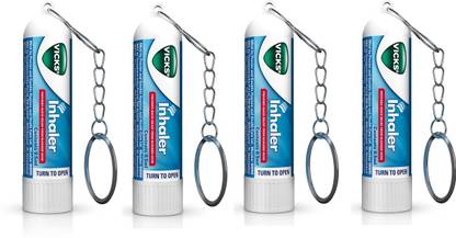 VICKS Inhaler With Key chain (Saver Pack of 4) Vaporizer