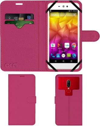 ACM Flip Cover for Micromax Canvas Selfie Lens Q345