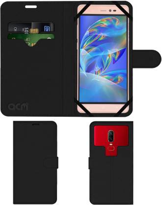 ACM Flip Cover for Reach Allure Rise 3gb