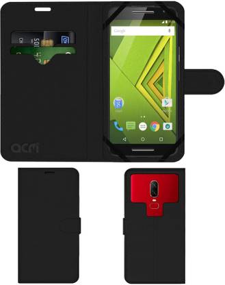 ACM Flip Cover for Motorola Moto X Play Xt1562