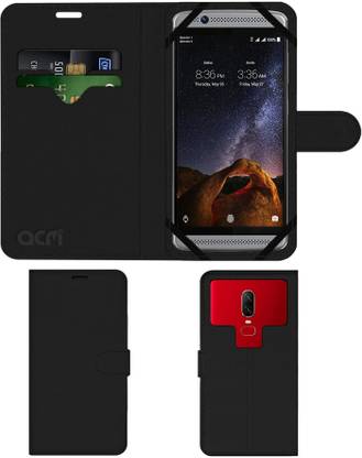 ACM Flip Cover for Zte Axon 7 Mini