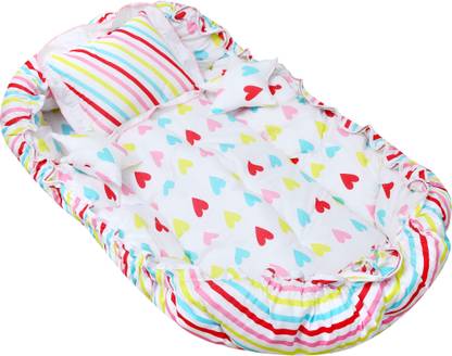Miss & Chief by Flipkart Baby Reversible Nest | Bed | Bedding Set (0-2 Years) Reversible Crib