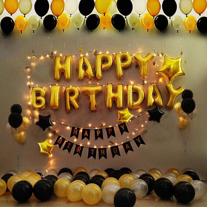Birthday decor with fairy lights Clearance