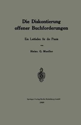 Die Diskontierung offener Buchforderungen