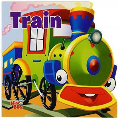 Train : Cutout Board Book