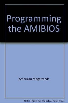 Programming the AMIBIOS