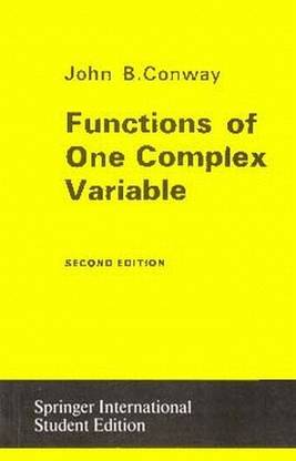 Functions of One Complex Variable