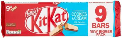 Kit Kat Cookies & Cream 2 Finger 9 Bars Bars
