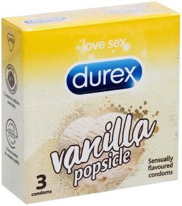DUREX vanilla 3s- Pack of 3 (3s x 3) 9s Condom