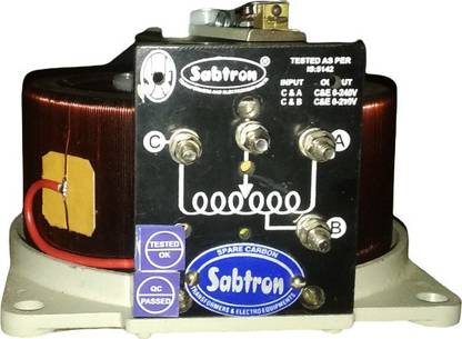 sabtron SABTRON 12 AMPS SINGLE PHASE VARIABLE TRANSFORMER OPEN TYPE 12 A Rotary Dimmer
