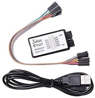 MAKER AND HACKER USB Logic Analyze 24M 8CH, MCU ARM FPGA DSP Debug Tool Educational Electronic Hobby Kit