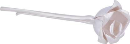 Osasbazaar Sterling Silver Hairpin Juda Pin Rose - 90%-92.5% Pure and Certified Hair Pin