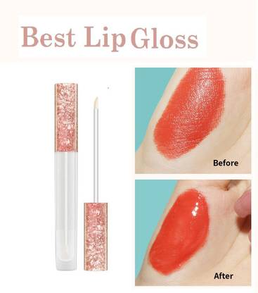 THTC Best Transparent Lip Gloss Moisturizing, Professional Lip Gloss Natural Glossy