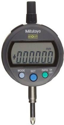 Mitutoyo 543-390 Absolute LCD Digimatic Indicator ID-C, Standard Type, M2.5X0.45 Thread, 8mm Stem Dia, Lug Back, 0-12.7mm Range, 0.001mm Graduation, -0.003mm Accuracy Micrometer Screw Gauge