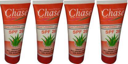 Chase Sunscreen - SPF 50 PA++ Vitamin E Non-Allergic Sunscreen Moisturising Lotion