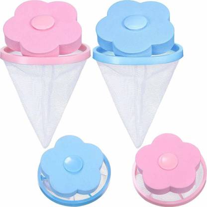 QWEEZER 4 Pcs Floating Net | Washing Machine Floating Net Dust absover Washing Machine Net