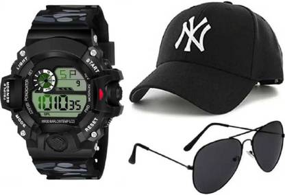 DKERAOD Watch & Sunglass Combo