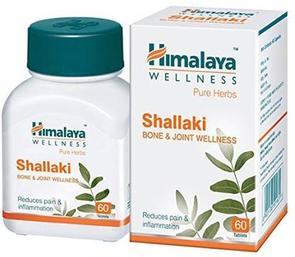 HIMALAYA Wellness Shallaki Bone & Joint Wellness | Reduces pain and inflammation | Tablets - 60 Count