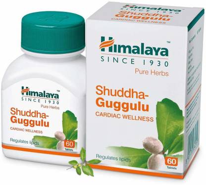 HIMALAYA Shuddha-Guggulu Cardiac Wellness 60 Tablets