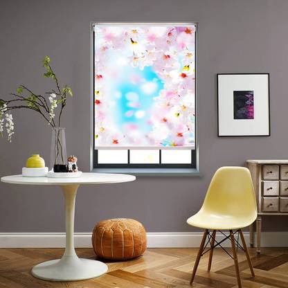 Custo-Interio Roller Blind Cord Drawn On Window