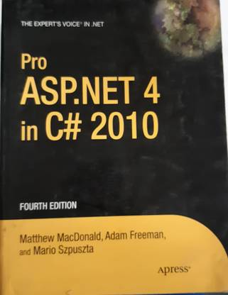 Pro ASP.Net 4 in C# 2010