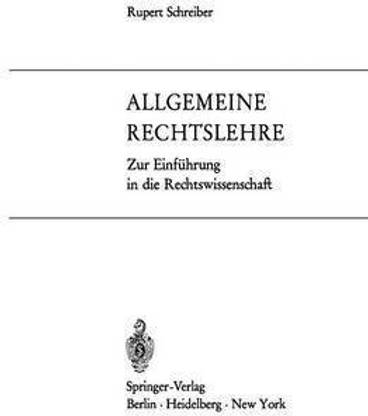 Allgemeine Rechtslehre