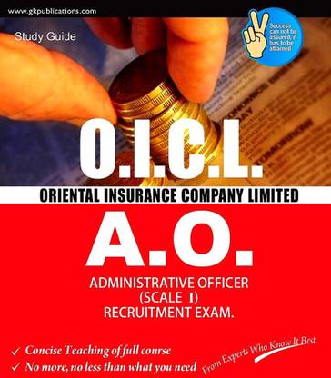 Study Guide O.I.C.L (Oriental Insurance Company Ltd) A.O.