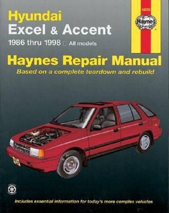 Hyundai Excel and Accent Automotive Repair Manual: 1986 to 1998