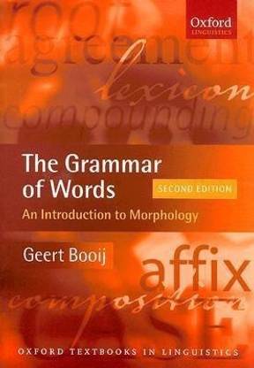 The Grammar of Words