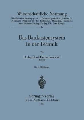 Das Baukastensystem in der Technik