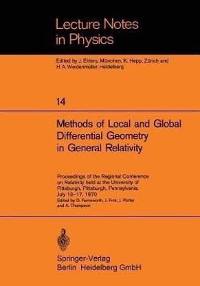 Methods of Local and Global Differential Geometry in General Relativity