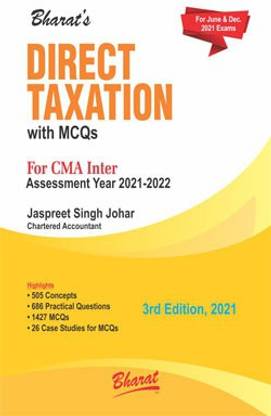 DIRECT TAXATION (with MCQs for CMA Inter)