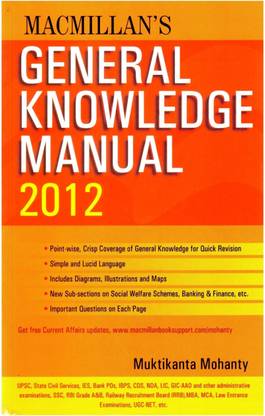 Macmillan's General Knowledge Manual 2012