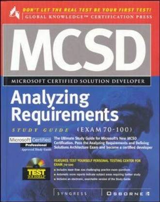 MCSD Analyzing Requirements and Defining Solution Architecture Study Guide (Exam 70-100)