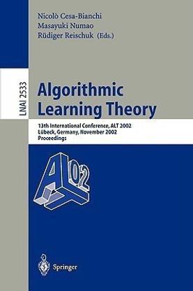 Algorithmic Learning Theory