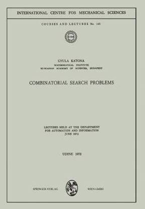 Combinatorial Search Problems