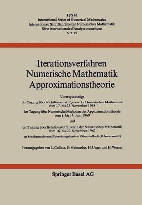 Iterationsverfahren Numerische Mathematik Approximationstheorie