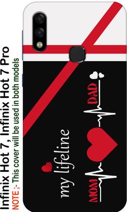 WOELLO Back Cover for Infinix Hot 7