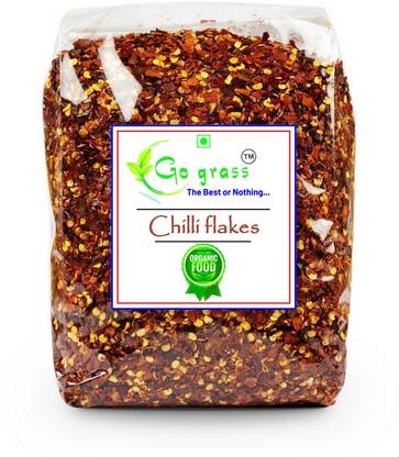 GO GRASS Dried Red Chilli Flakes Seasonings for Pizza