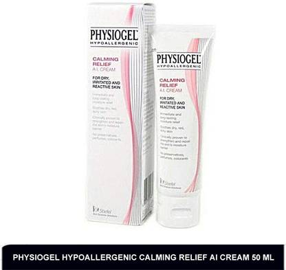 PHYSIOGEL hypoallergenic calming relief AI cream for dry, irritated and reactive skin 50g