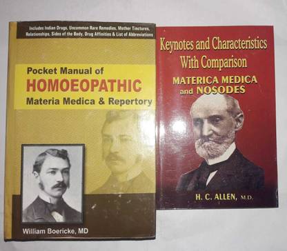 Pocket Manual Of Materia Medica By William Boericke + Keynotes And Characterics With Comparison