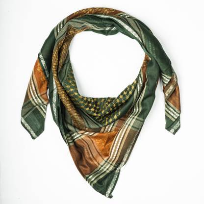 Javinishka Printed Polyester, Viscose Men & Women Scarf, Stole