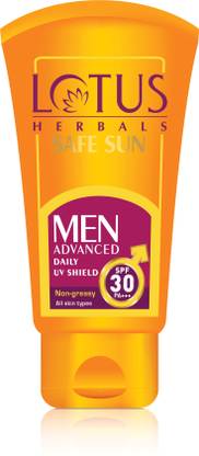 LOTUS HERBALS Sunscreen - SPF 30 PA+++ Safe Sun Advanced Daily UV Shield