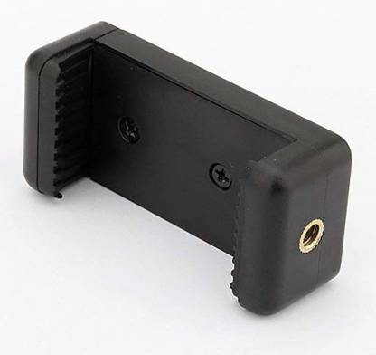 Ancestors Universal Mobile Holder Attachment for Tripod and Monopod for Smart Phone Photography (BLACK) Monopod, Tripod