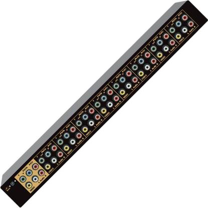 MX  TV-out Cable 8 PORT COMPOSITE AUDIO Y Pb Pr VIDEO RCA / RGB SPLITTER DISTRIBUTOR
